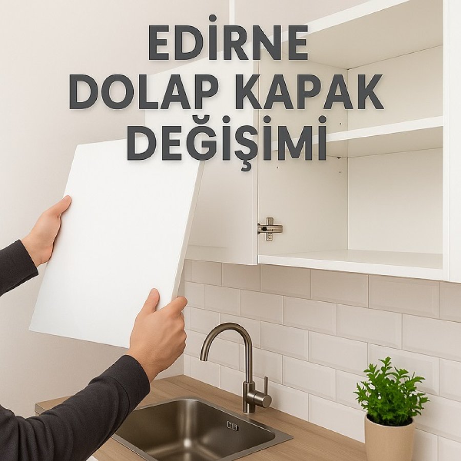 Edirne de Mutfak Dolabı Kapak Değişimi 